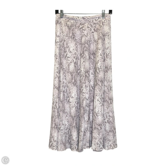 Skirt Maxi By Clothes Mentor In Snakeskin Print, Size: Xl