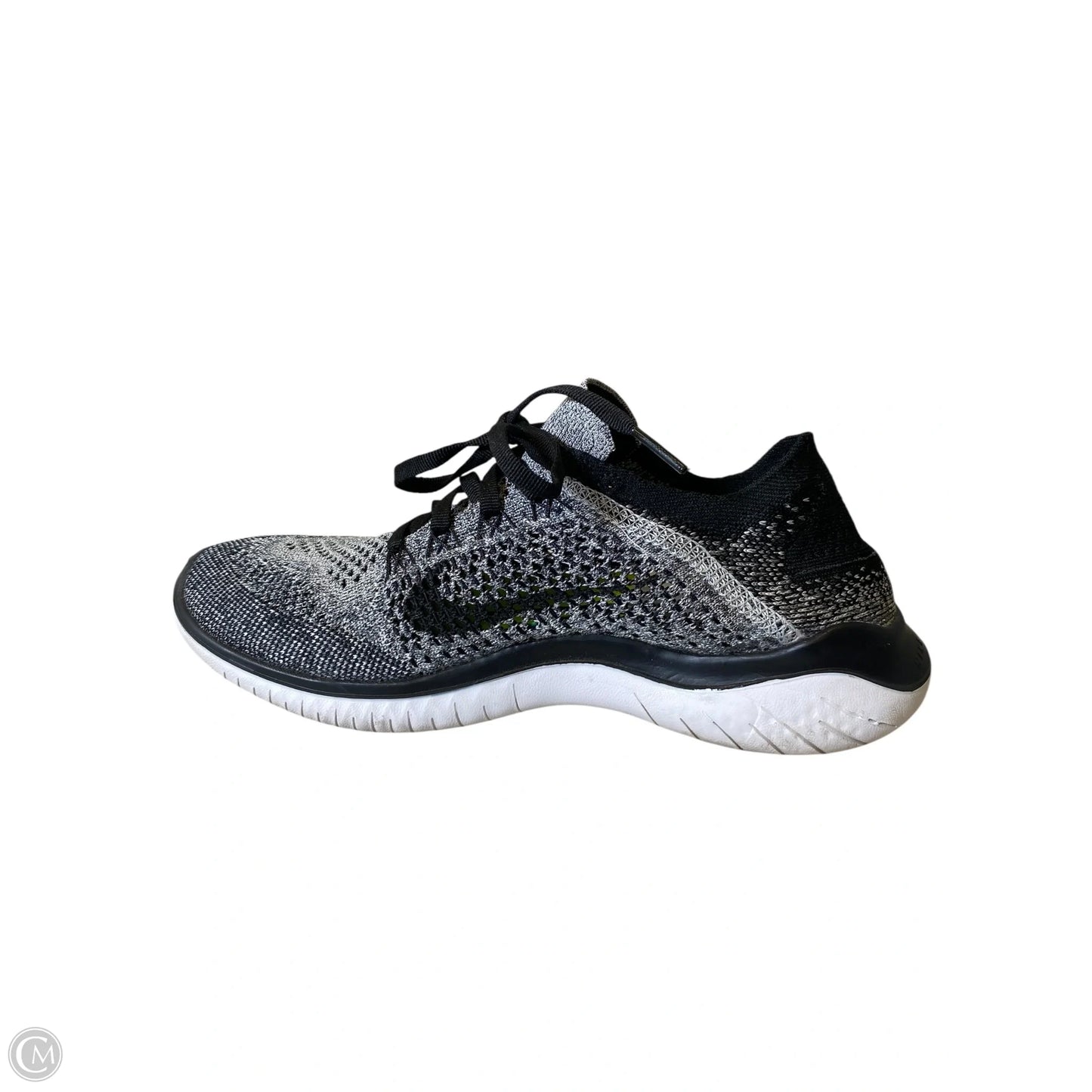 Shoes Athletic By Nike In Black & White, Size: 8