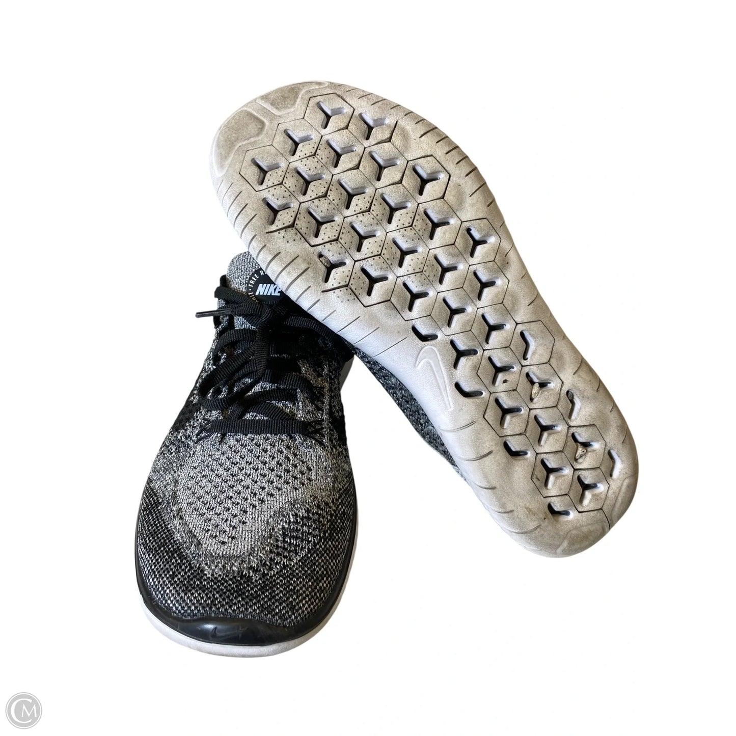 Shoes Athletic By Nike In Black & White, Size: 8