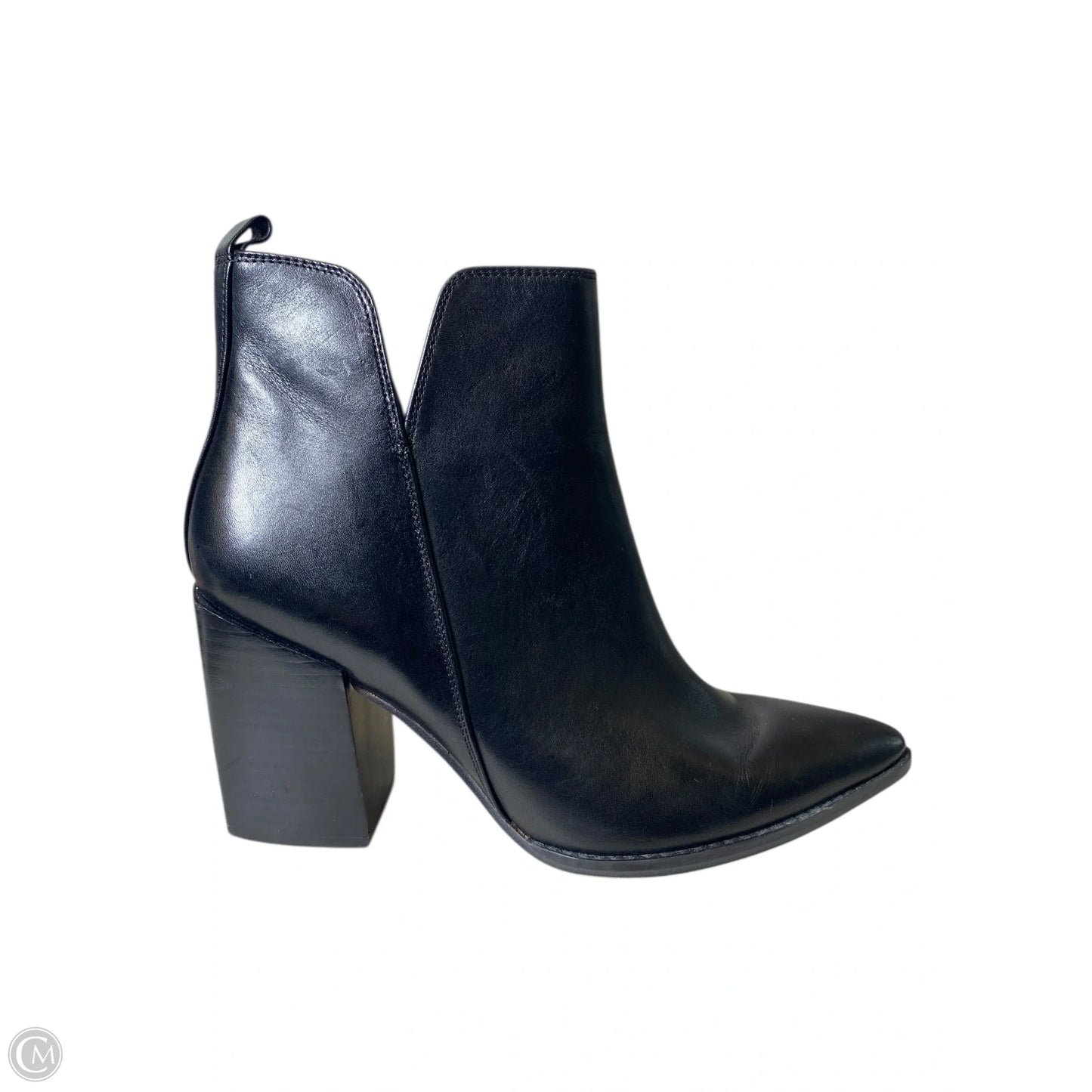 Boots Ankle Heels By Nine West In Black, Size: 8.5