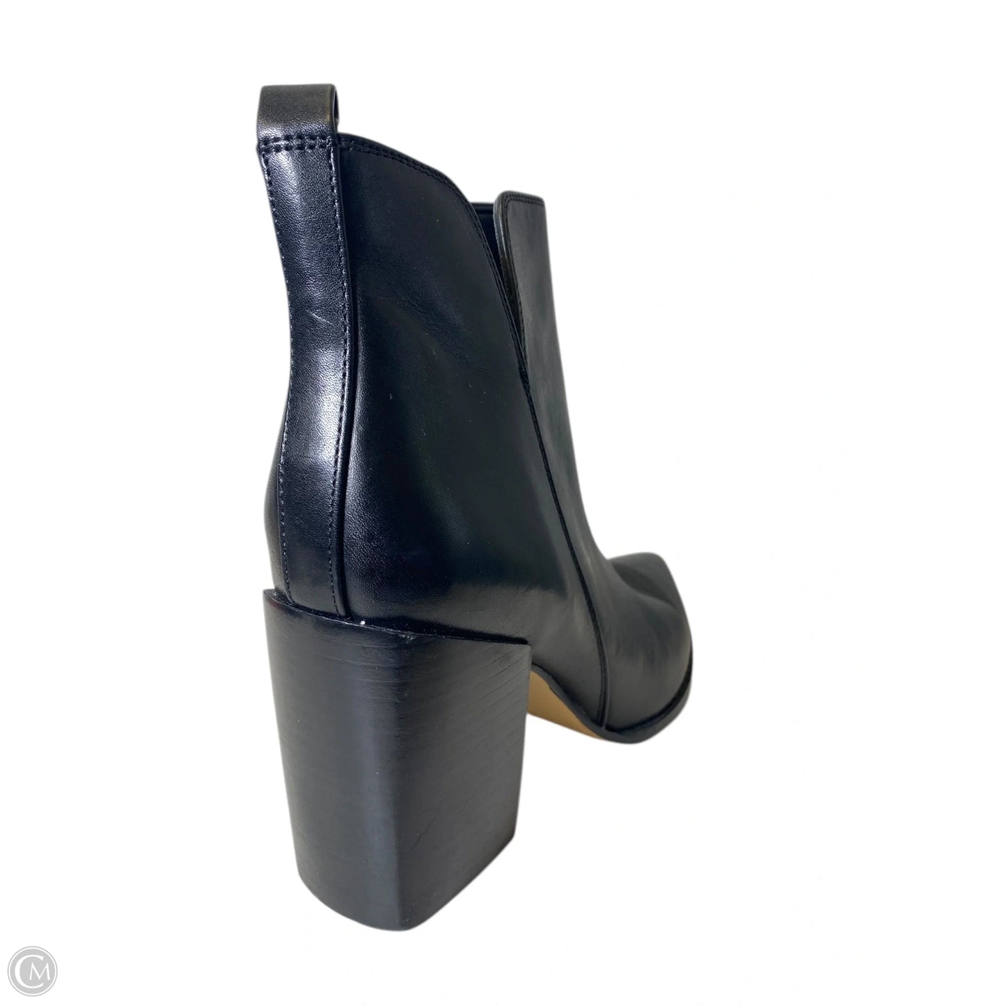 Boots Ankle Heels By Nine West In Black, Size: 8.5