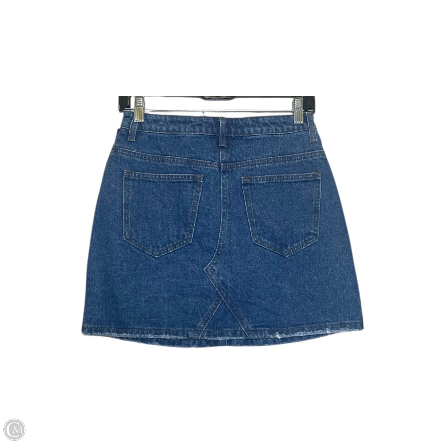 Skirt Midi By Superdown In Blue Denim, Size: S