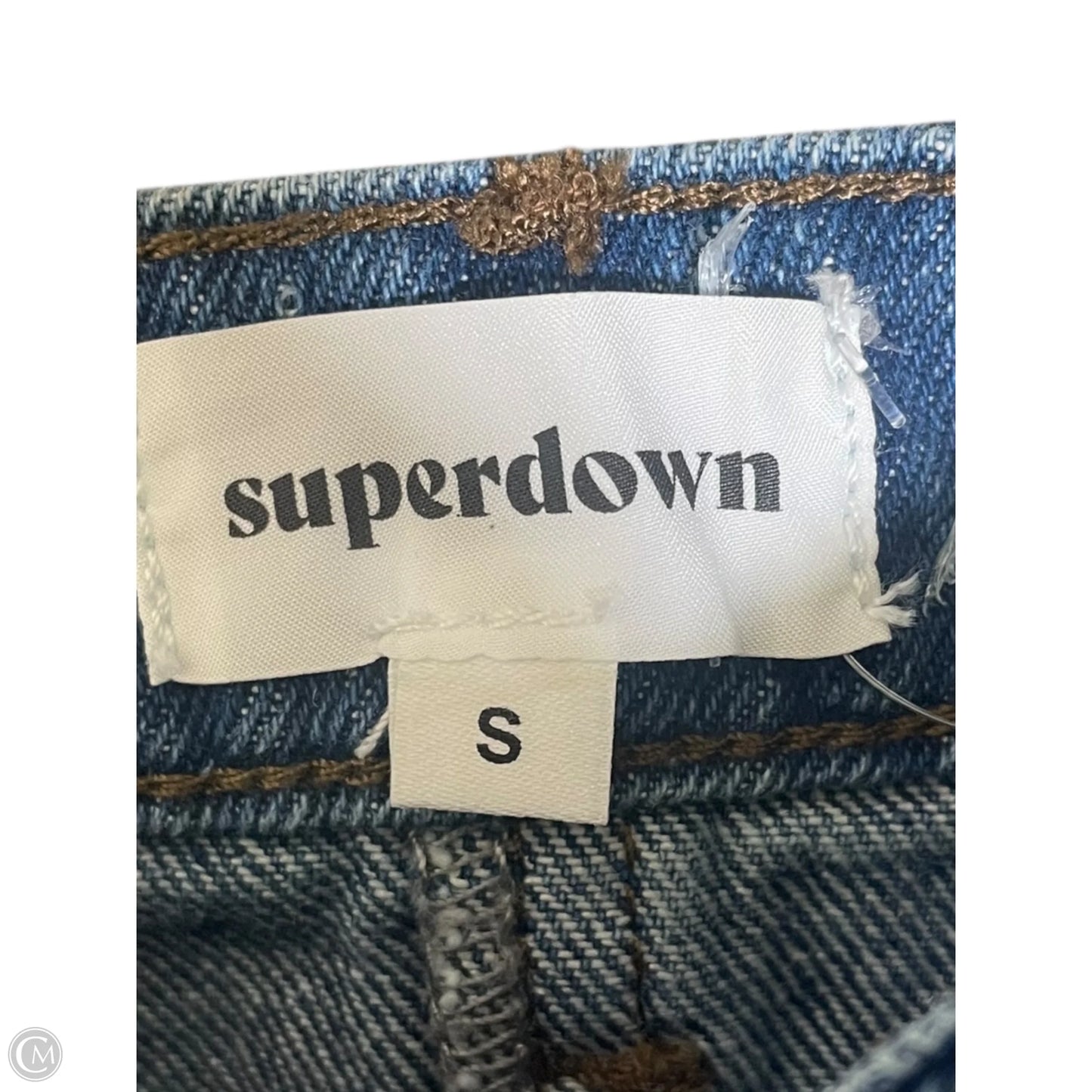 Skirt Midi By Superdown In Blue Denim, Size: S