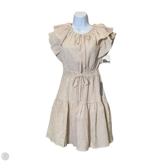 Dress Casual Midi By Clothes Mentor In Striped Pattern, Size: Xs