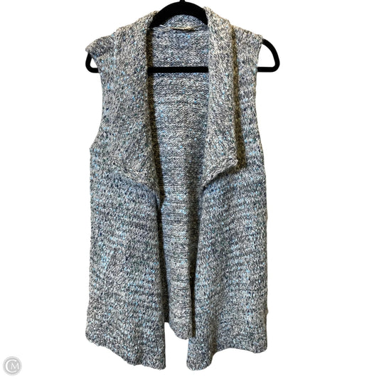 Vest Sweater By Loft In Multi-colored, Size: M