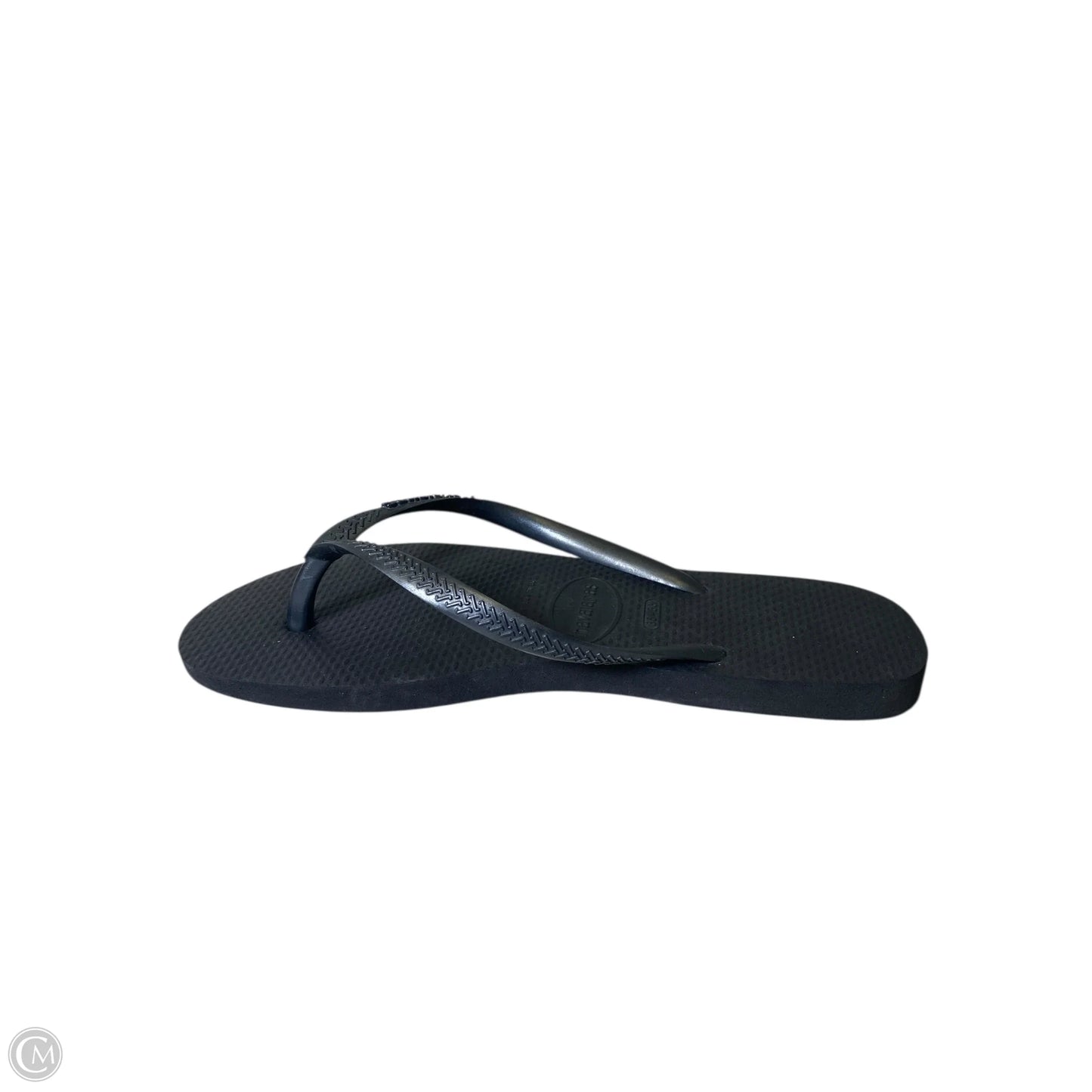 Sandals Flip Flops By Havaianas In Black, Size: 6
