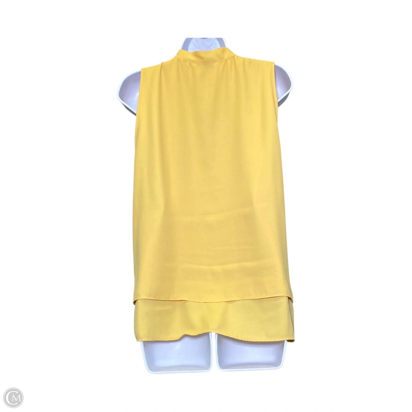 Top Sleeveless By White House Black Market In Yellow, Size: L
