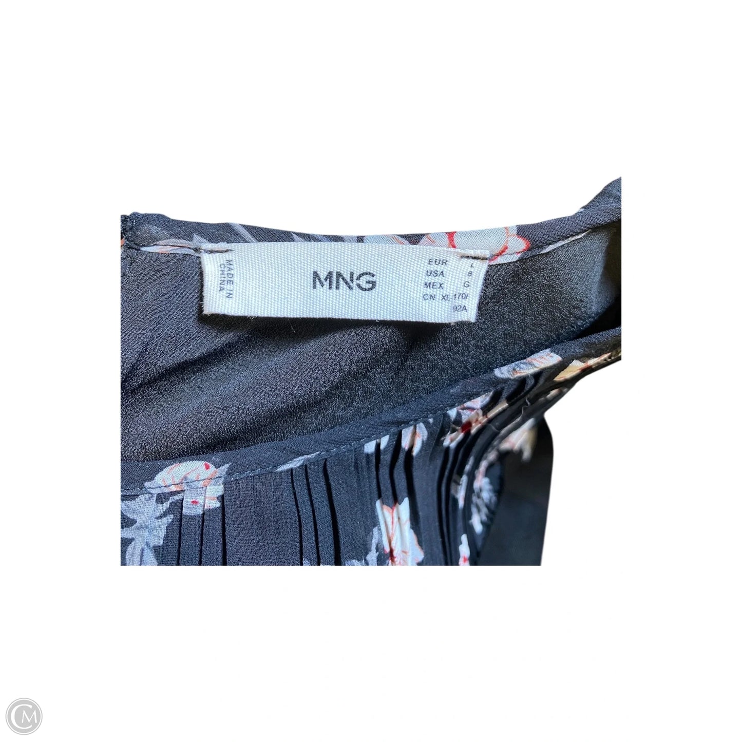 Dress Casual Midi By Mng In Floral Print, Size: L