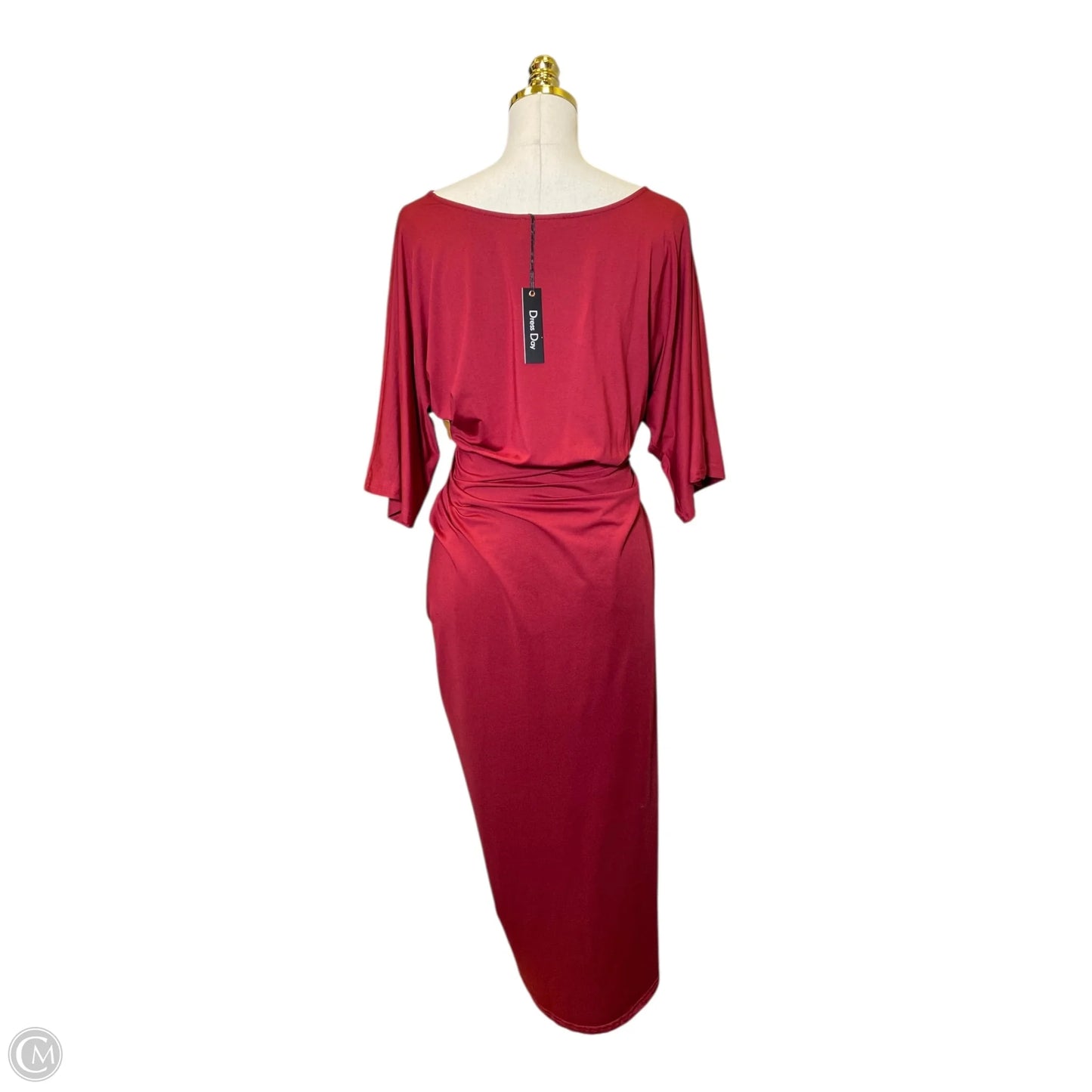 Dress Casual Maxi By Clothes Mentor In Maroon, Size: M