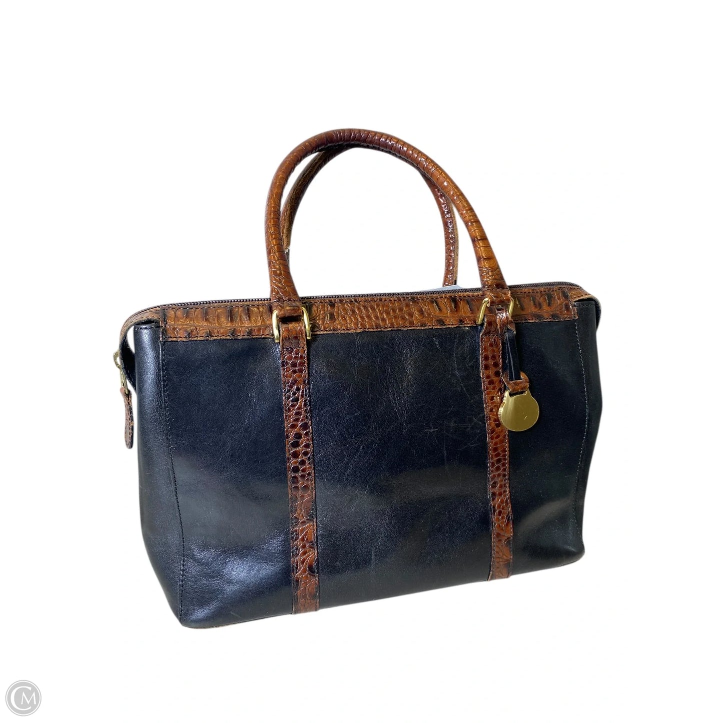 Handbag Designer By Brahmin, Size: Medium