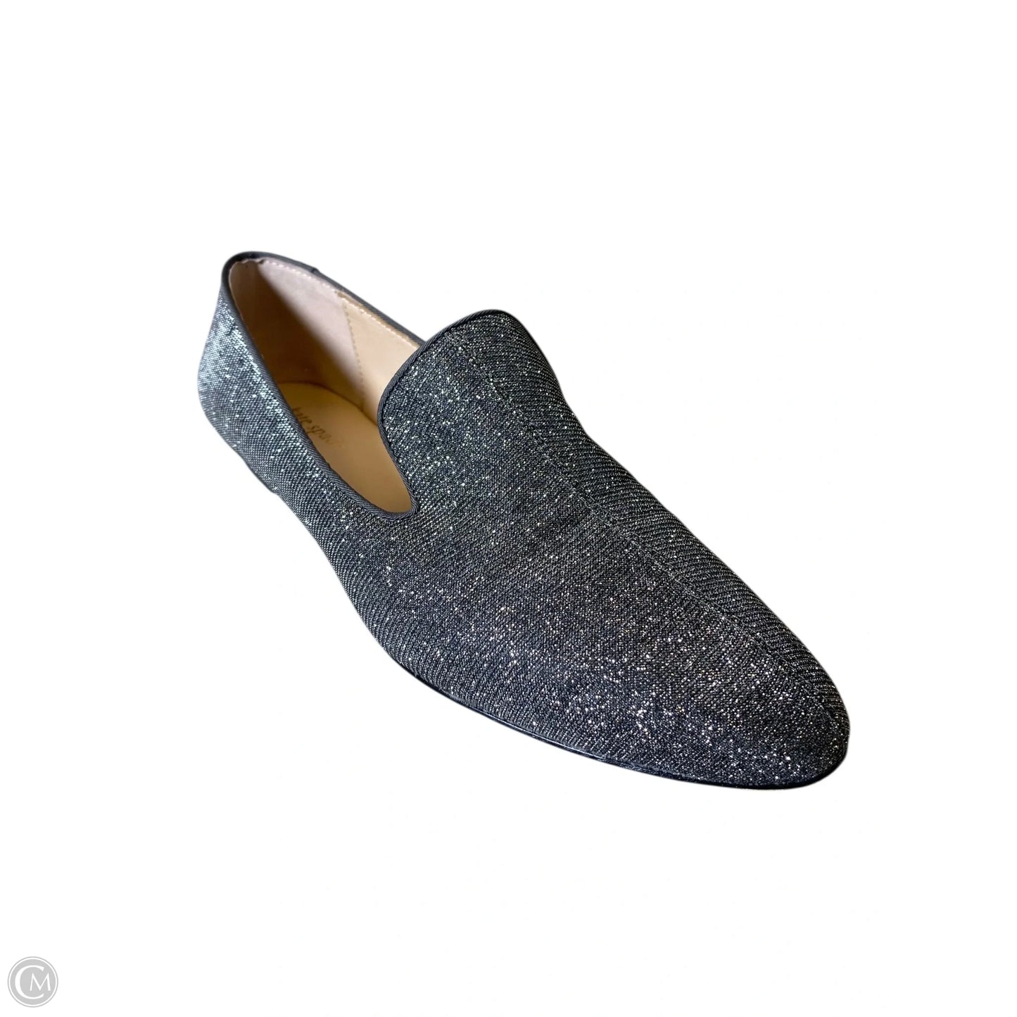 Shoes Designer By Kate Spade In Silver, Size: 7.5