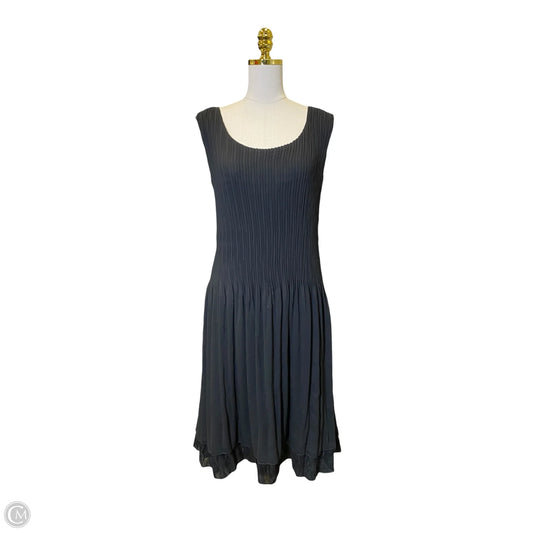 Dress Casual Midi By Clothes Mentor In Black, Size: L