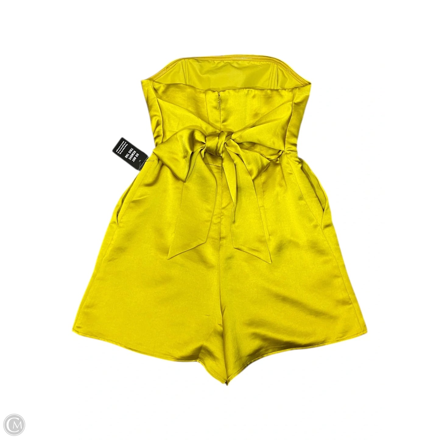 Romper By Express In Yellow, Size: Xs