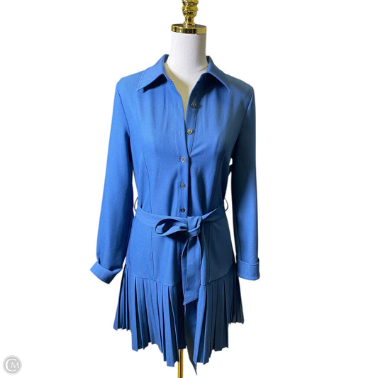 Dress Casual Midi By Current Air In Blue, Size: M