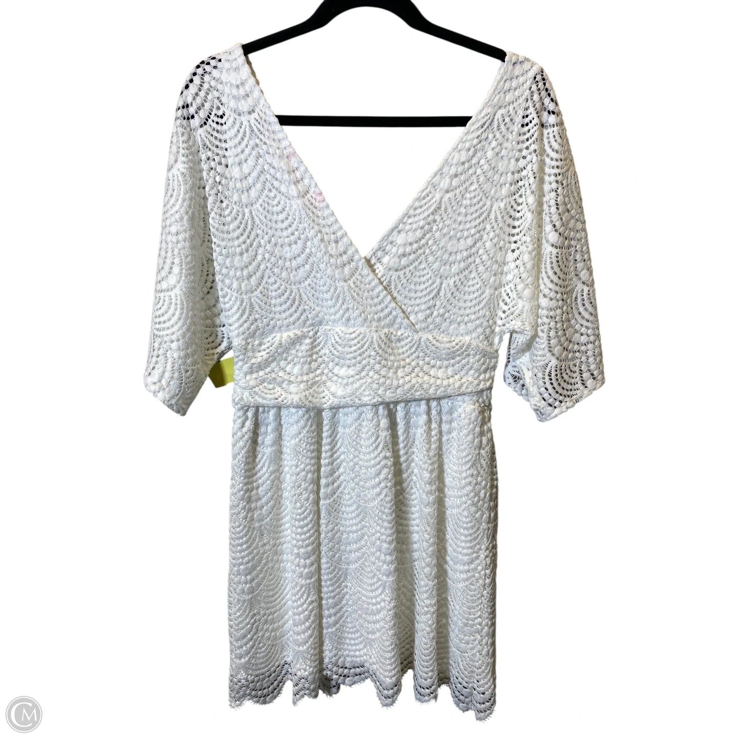 Romper Designer By Lilly Pulitzer In White, Size: M