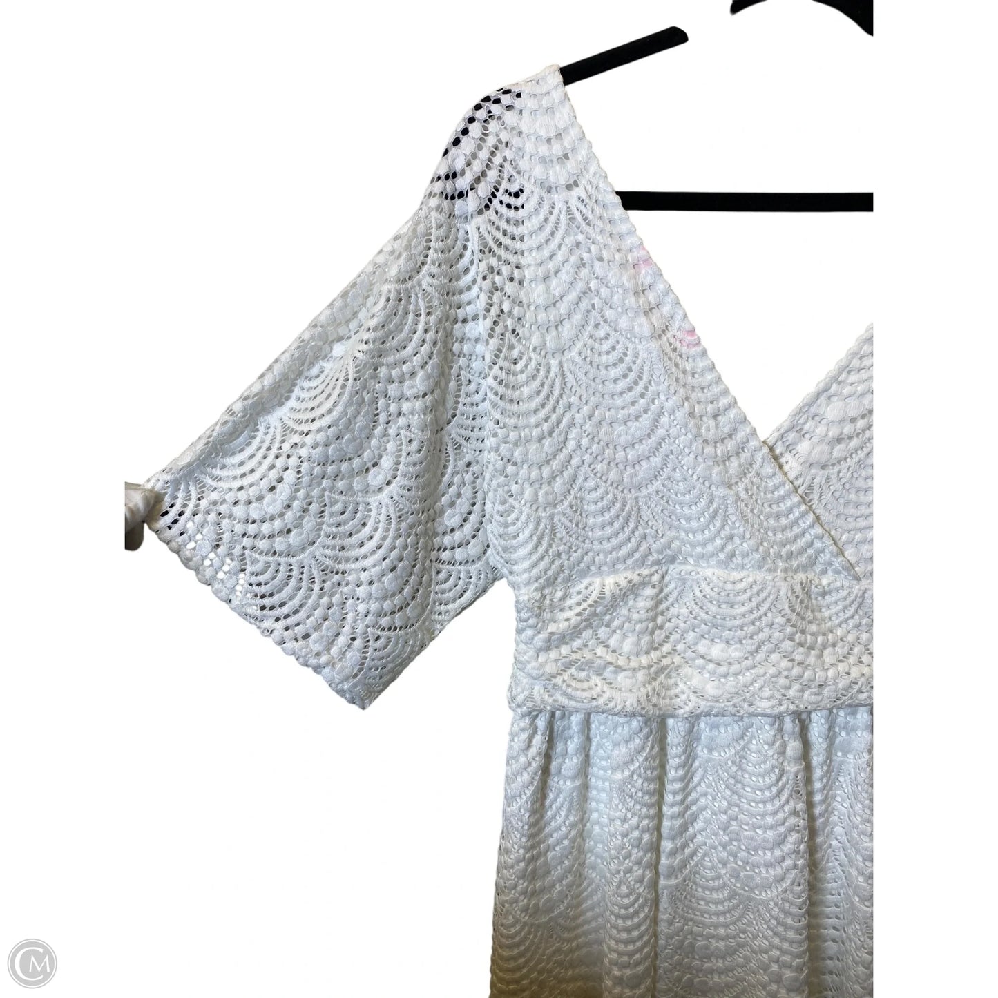Romper Designer By Lilly Pulitzer In White, Size: M