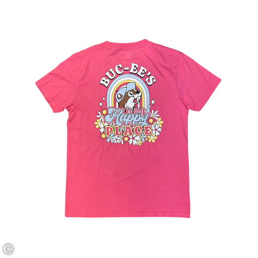 Top Short Sleeve By Clothes Mentor In Pink, Size: M