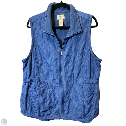 Vest Other By Clothes Mentor In Navy, Size: Xl