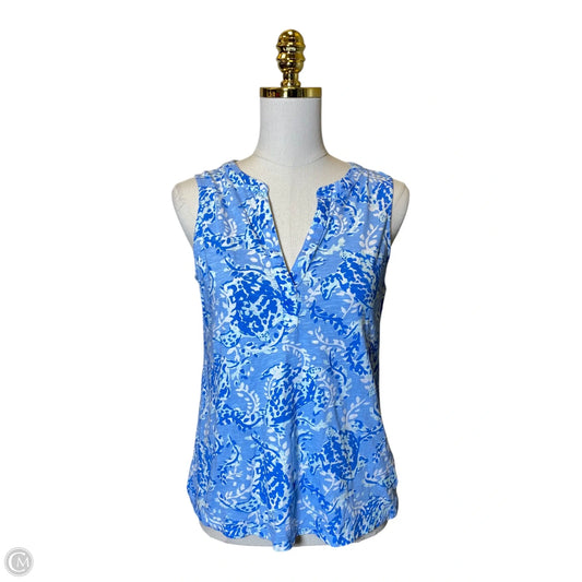 Top Sleeveless Designer By Lilly Pulitzer In Multi-colored, Size: M