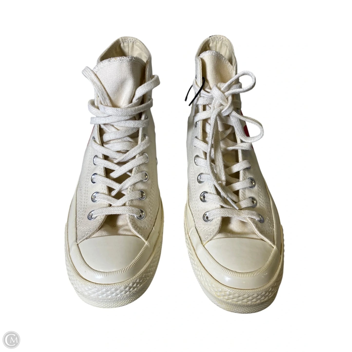 Shoes Sneakers By Converse In Cream, Size: 9