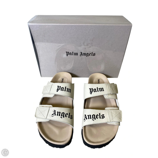 Sandals Flats By Palm Of Angels In Cream, Size: 10.5