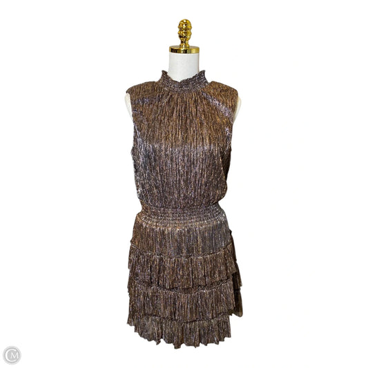 Dress Casual Midi By Msk In Multi-colored, Size: L