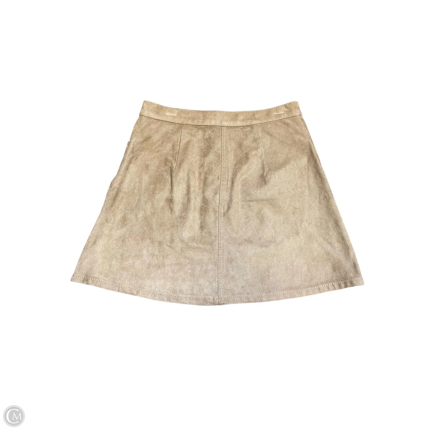 Skirt Midi By Express In Tan, Size: 2