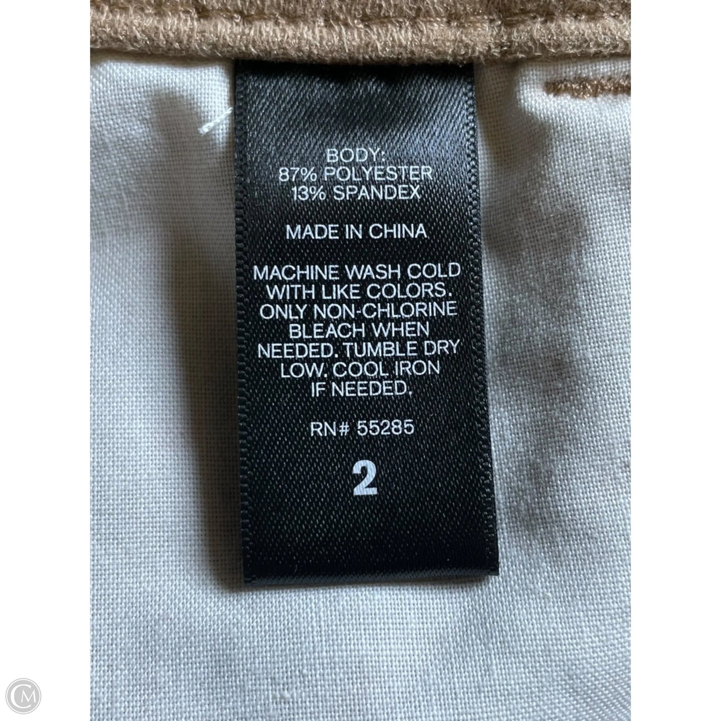 Skirt Midi By Express In Tan, Size: 2