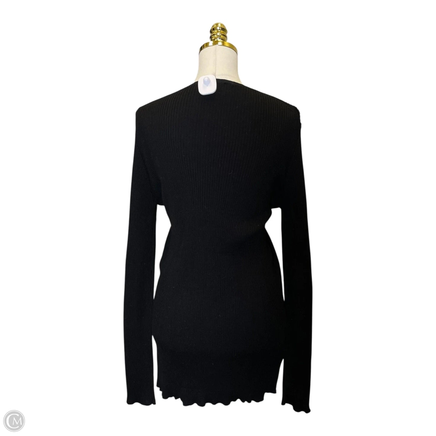 Sweater Luxury Designer By Prada In Black, Size: Xl