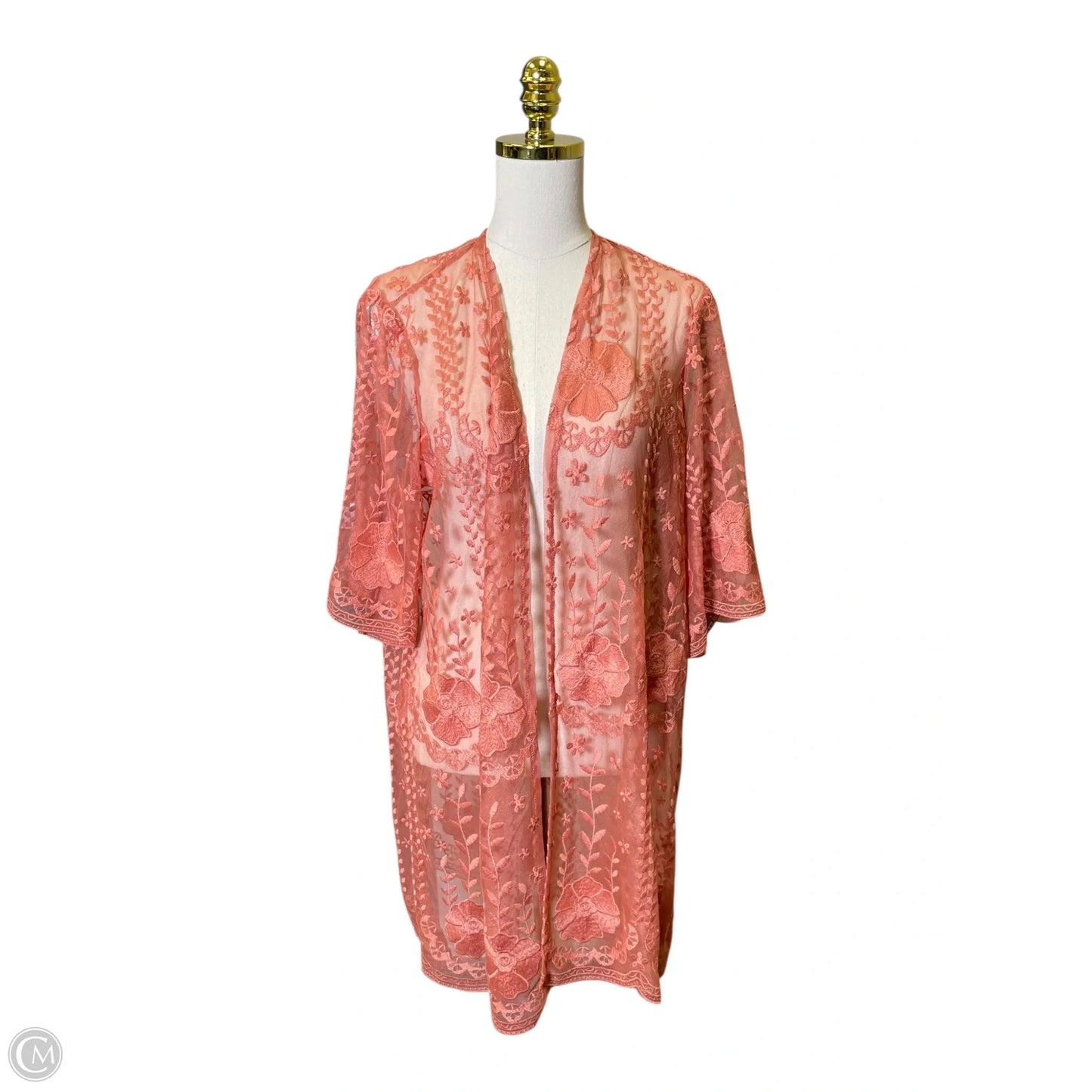 Kimono By Torrid In Peach, Size: L