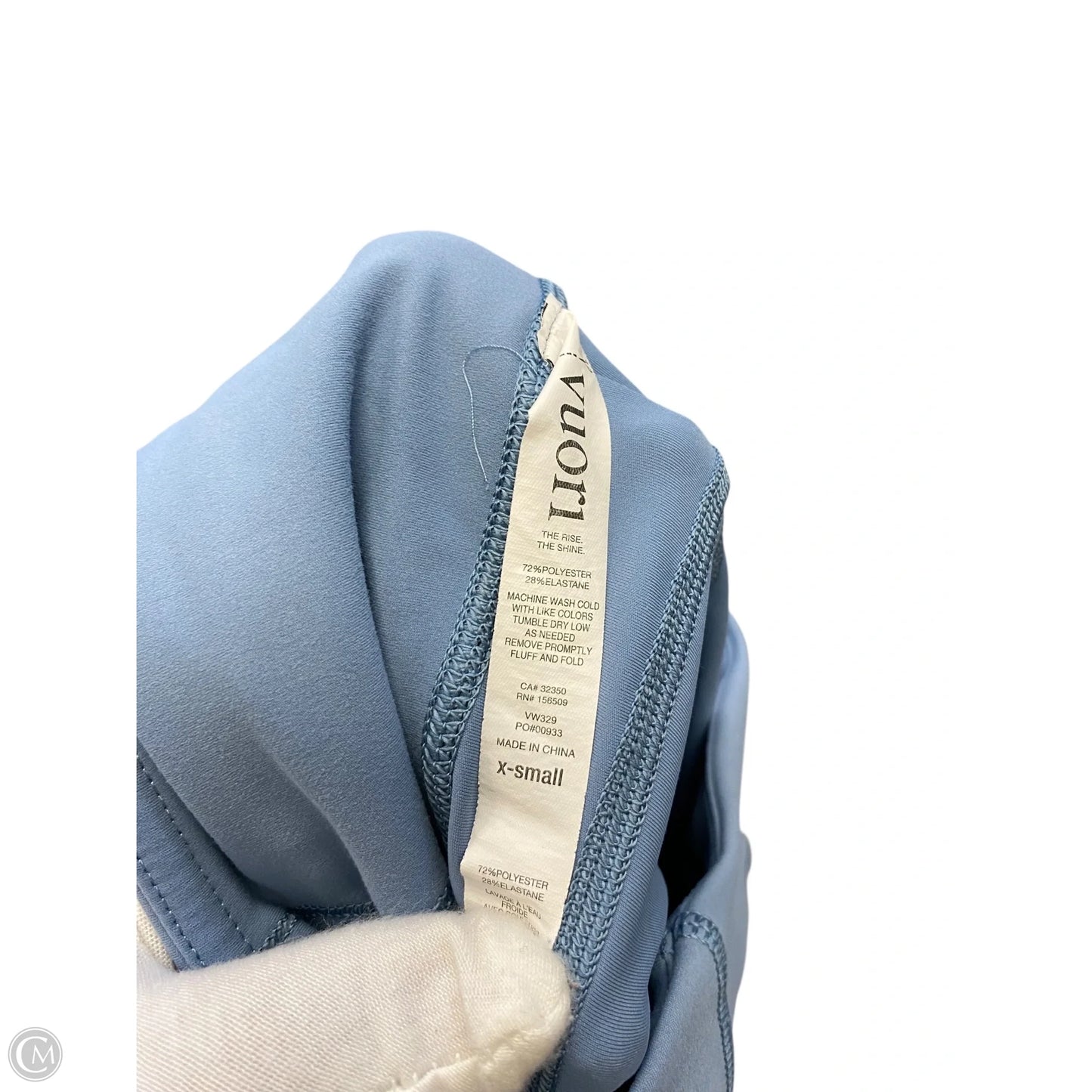 Athletic Leggings By Vuori In Blue, Size: XS