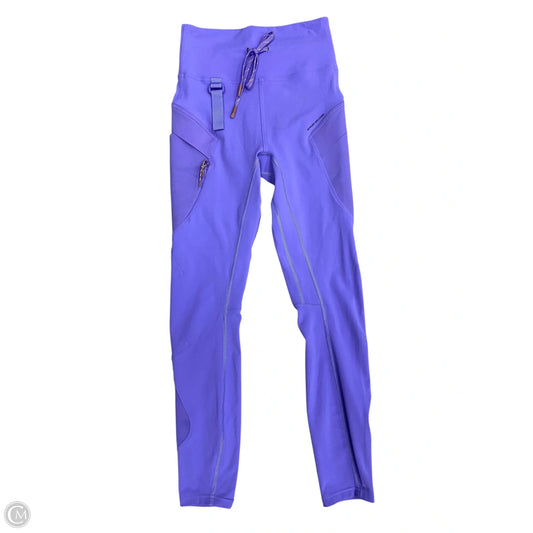 Athletic Leggings By Lululemon In Purple, Size: 4