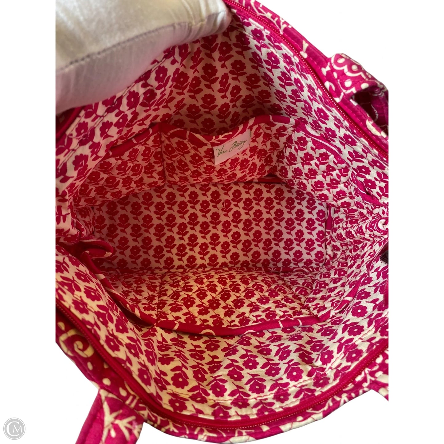 Handbag By Vera Bradley, Size: Large