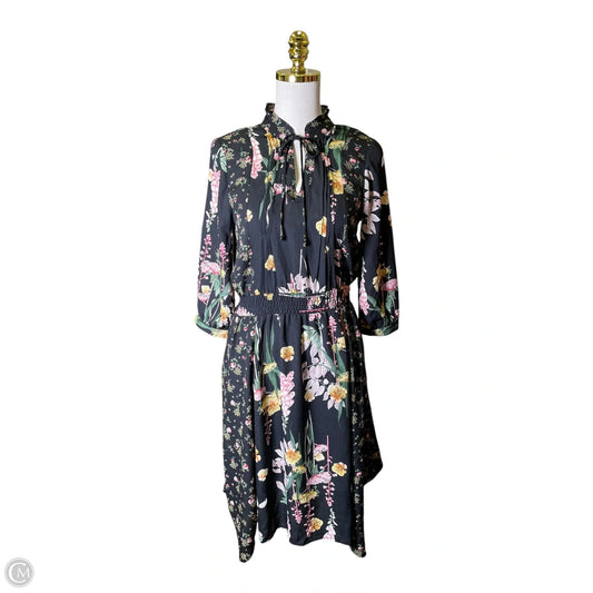 Dress Casual Midi By Figuero & Flower In Floral Print, Size: S