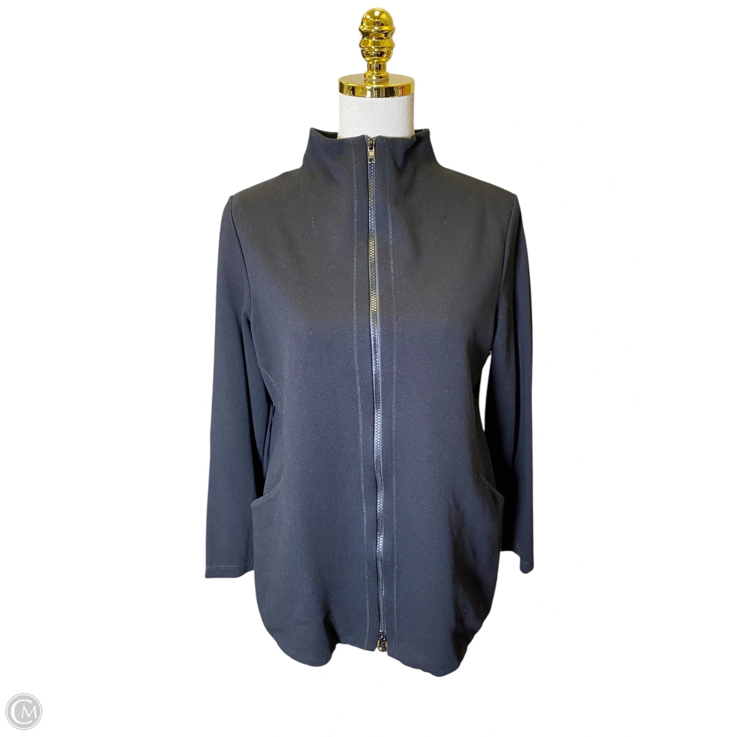 Jacket Other By Eileen Fisher In Black, Size: M