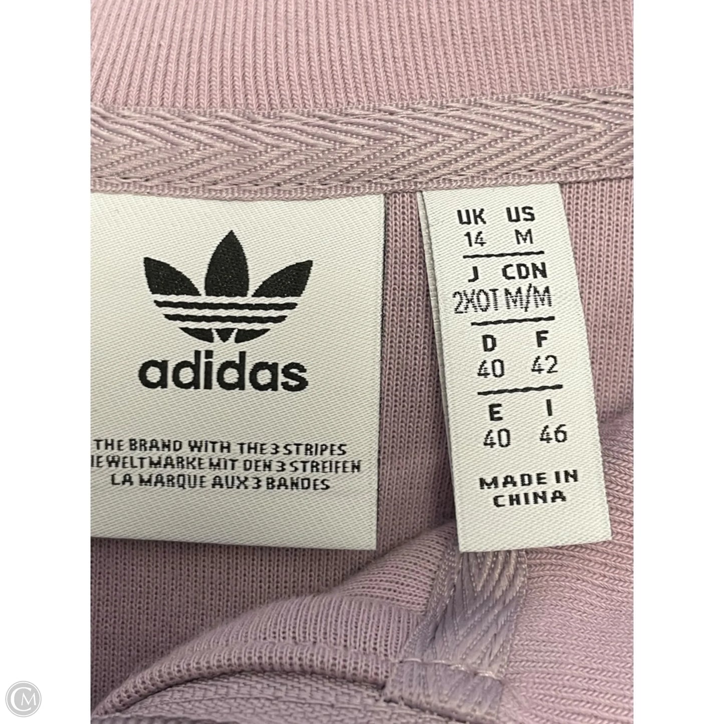 Jacket Other By Adidas In Purple, Size: M