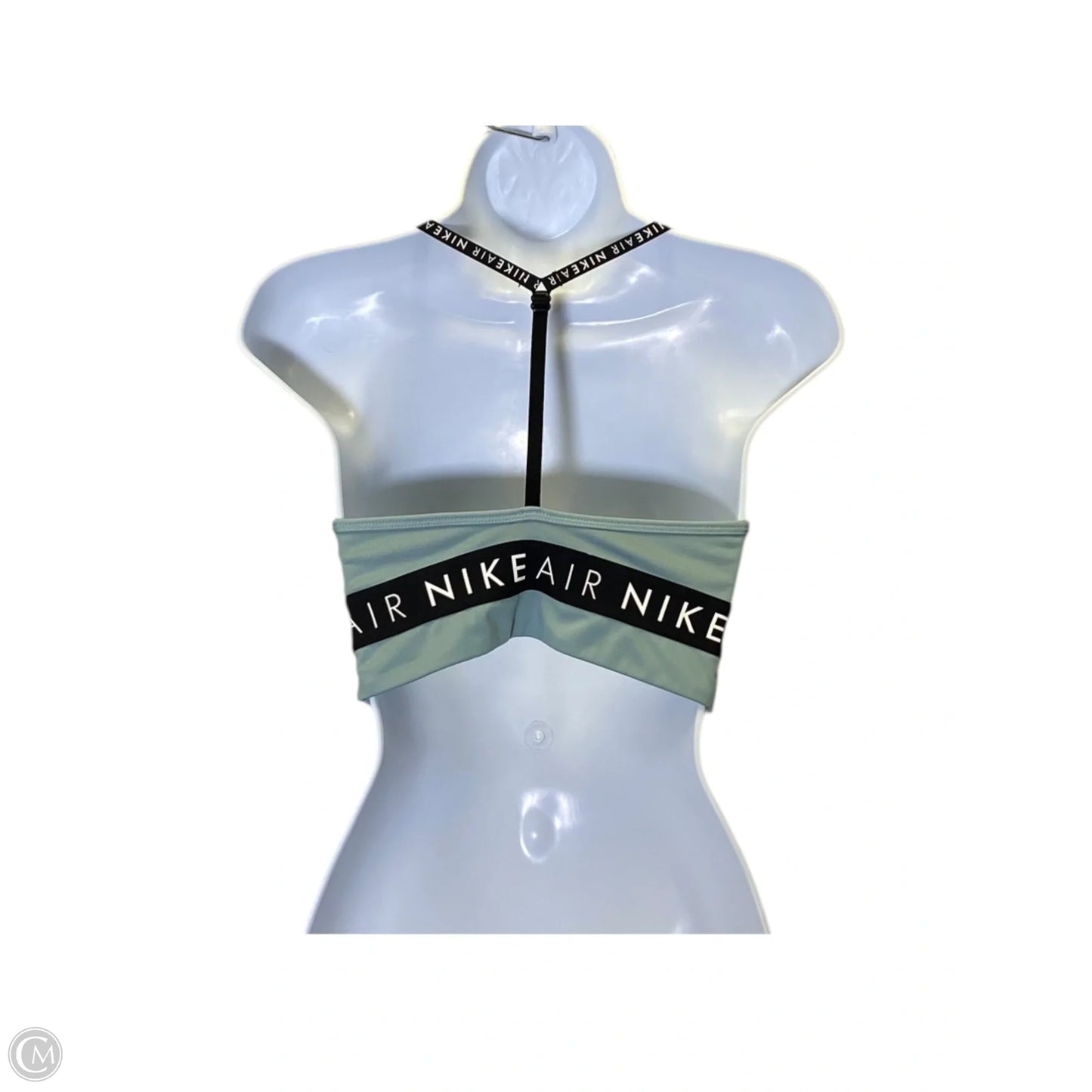 Athletic Bra By Nike In Black & Blue, Size: M