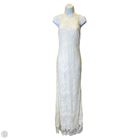 Dress Casual Maxi By Clothes Mentor In White, Size: S