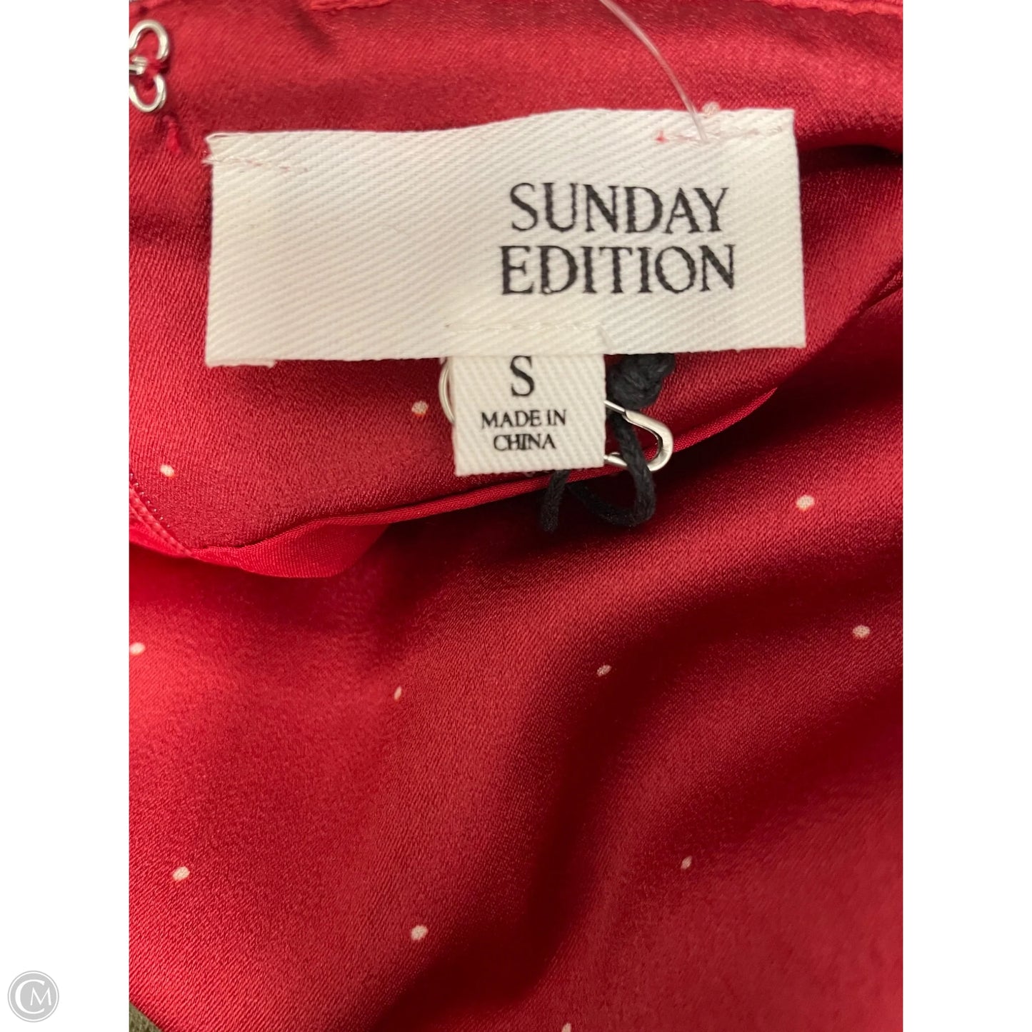 Skirt Midi By Clothes Mentor In Polkadot Pattern, Size: S