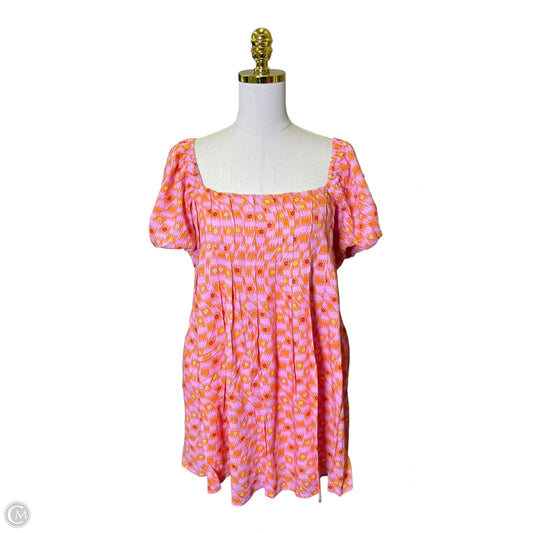 Dress Casual Midi By Clothes Mentor In Multi-colored, Size: L