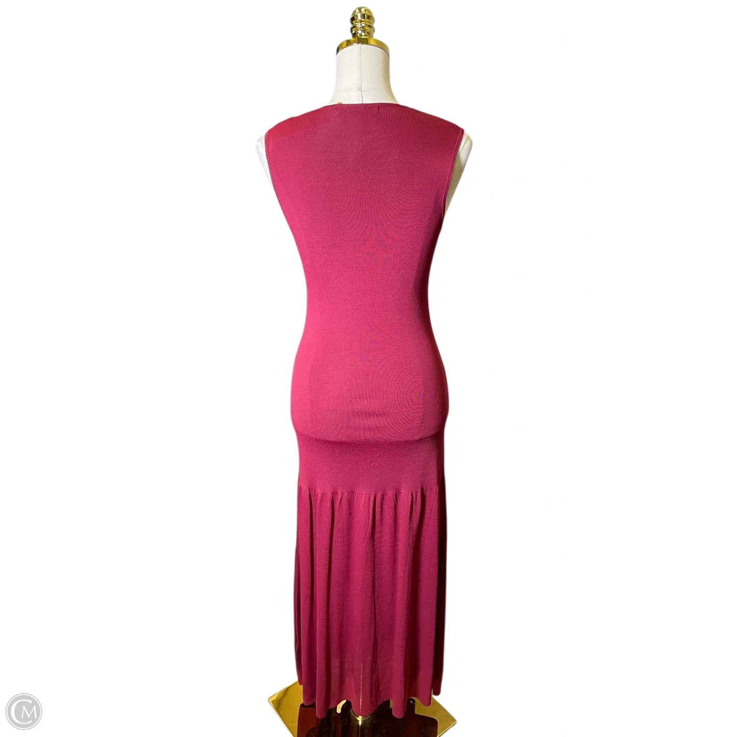Dress Casual Maxi By Olivaceous In Maroon, Size: M
