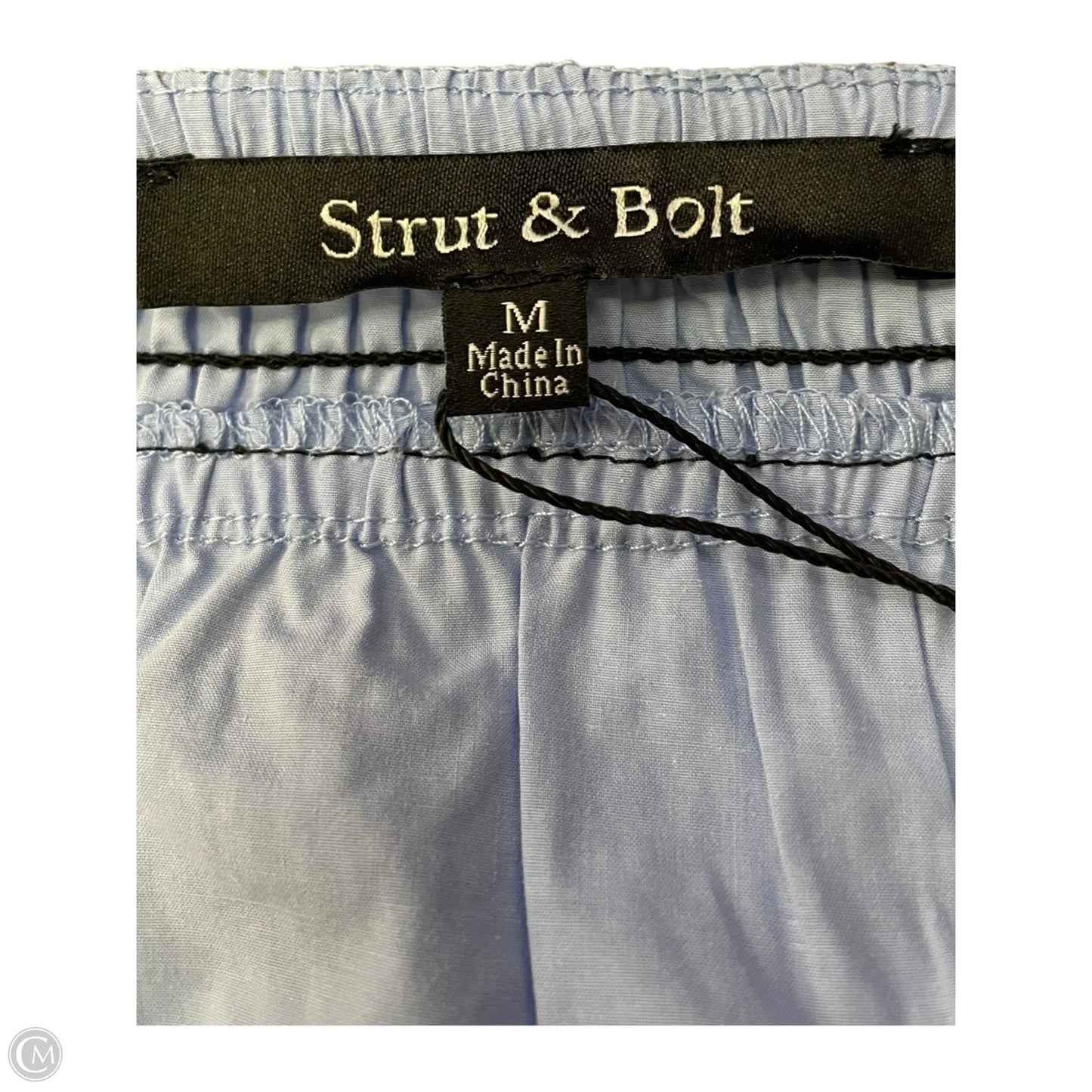 Top Sleeveless By Strut & Bolt In Blue, Size: M