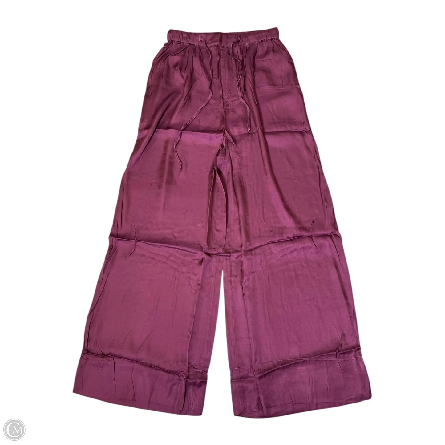 Pants Lounge By Olivaceous In Maroon, Size: M