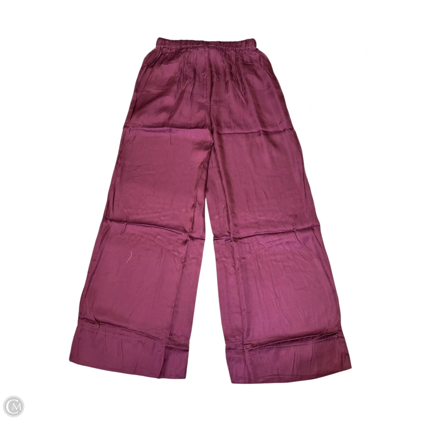 Pants Lounge By Olivaceous In Maroon, Size: M