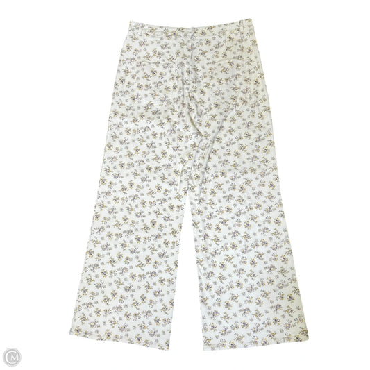 Jeans Wide Leg By Clothes Mentor In Multi-colored, Size: Xl
