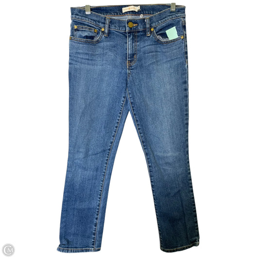 Jeans Designer By Tory Burch In Blue Denim, Size: 6