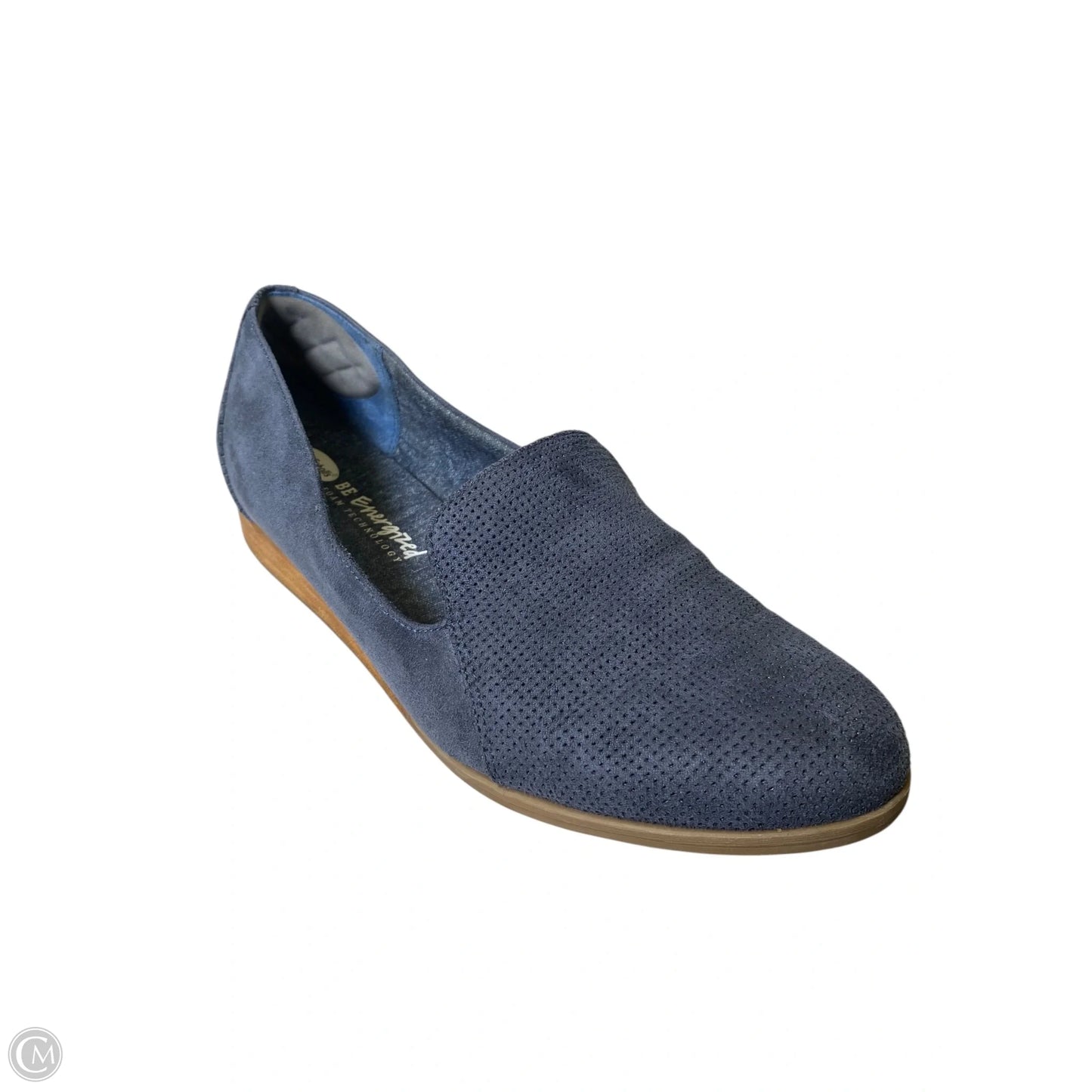 Shoes Heels Wedge By Dr Scholls In Blue, Size: 11