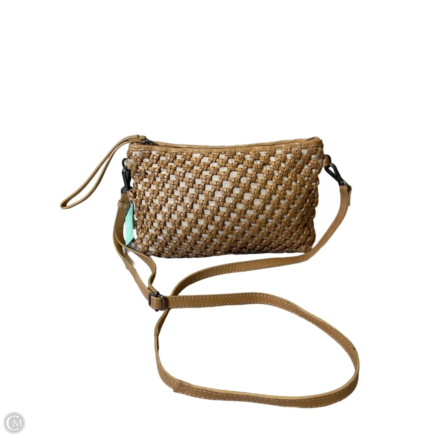 Crossbody Leather By Clothes Mentor, Size: Medium