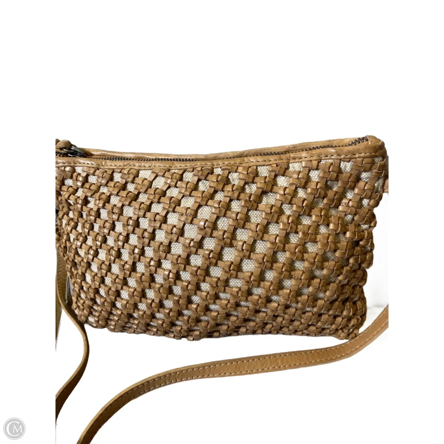 Crossbody Leather By Clothes Mentor, Size: Medium