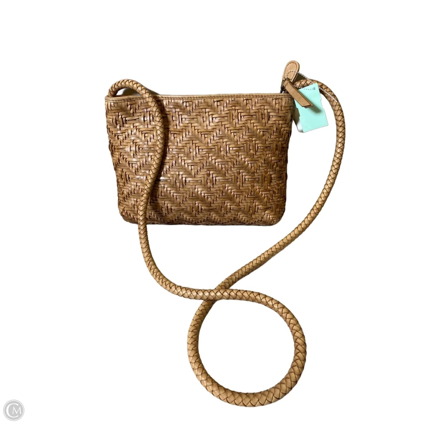 Crossbody Leather By Clothes Mentor, Size: Medium